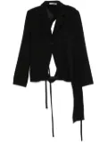 Ottolinger open-back blazer - Black