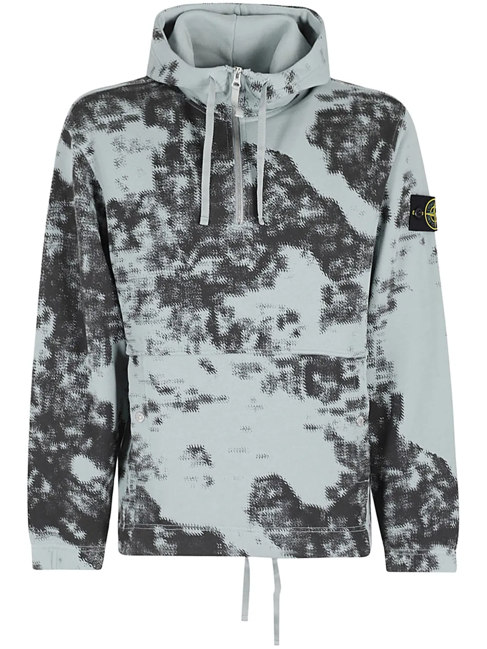 Stone Island Hoodie met Compass-logopatch Grijs