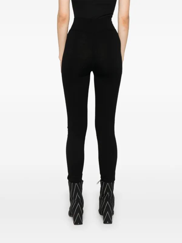 Rick Owens Knitted Leggings | Black | FARFETCH TW