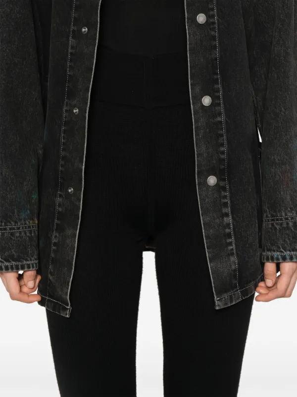 【関税込み】Rick Owens ブラック Porterville ニット レギンス Rick Owens ニット レギンス | ブラック | FARFETCH JP