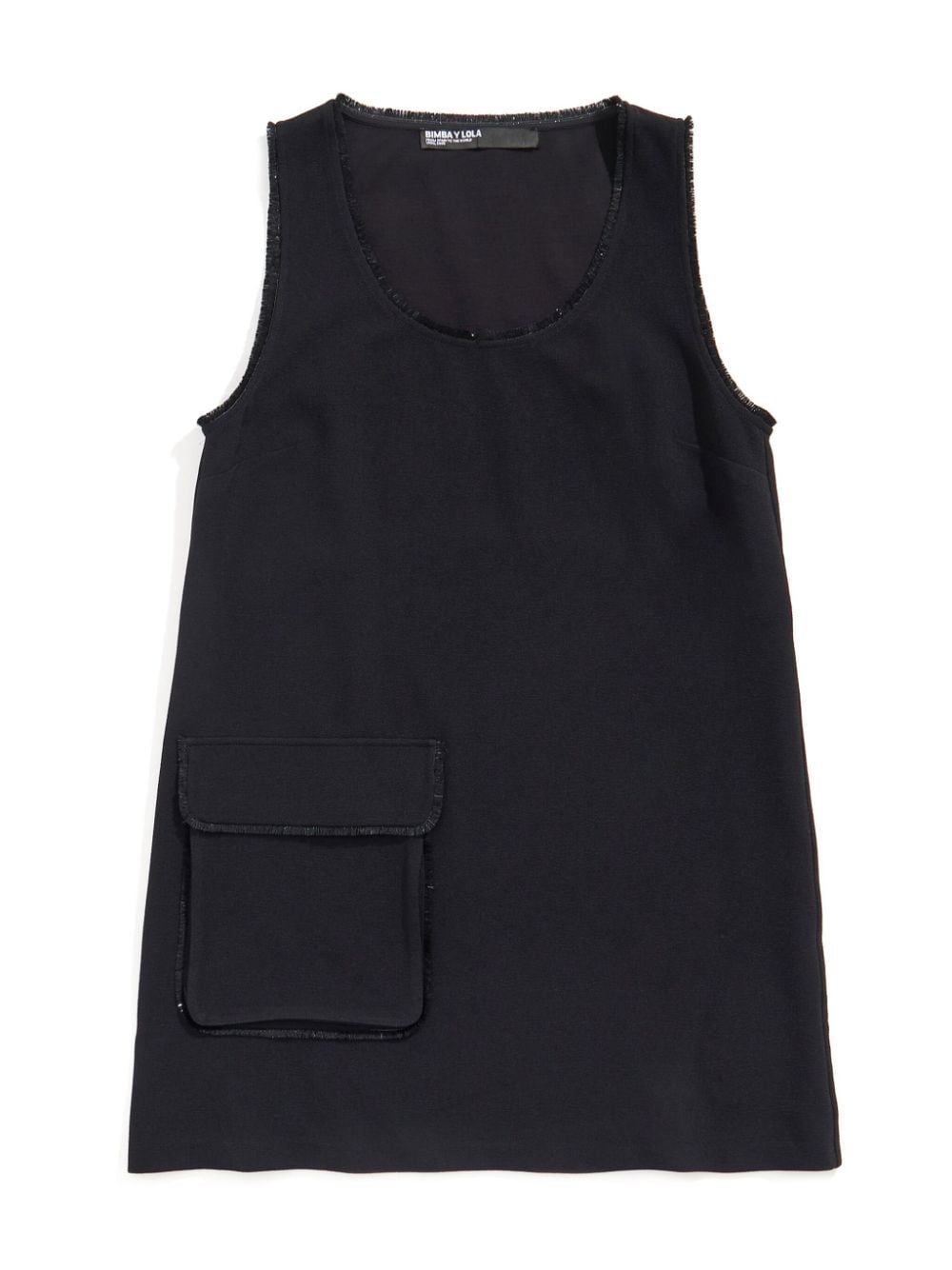 Shop Bimba Y Lola A-line Mini Dress In Black