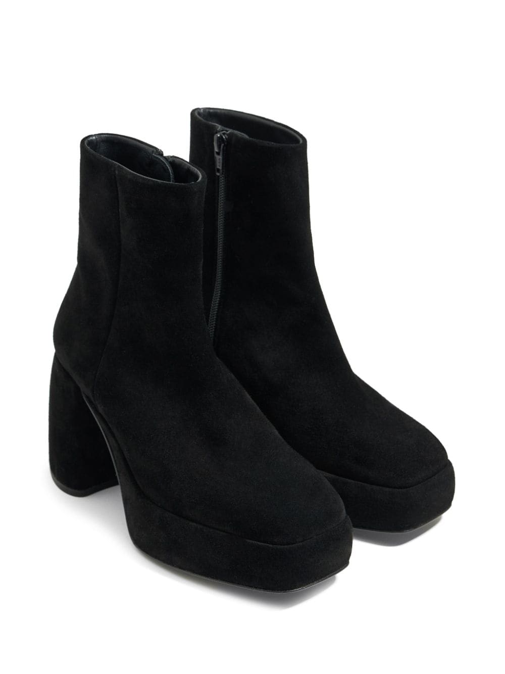 Bimba y Lola 95mm suede ankle boots - Zwart