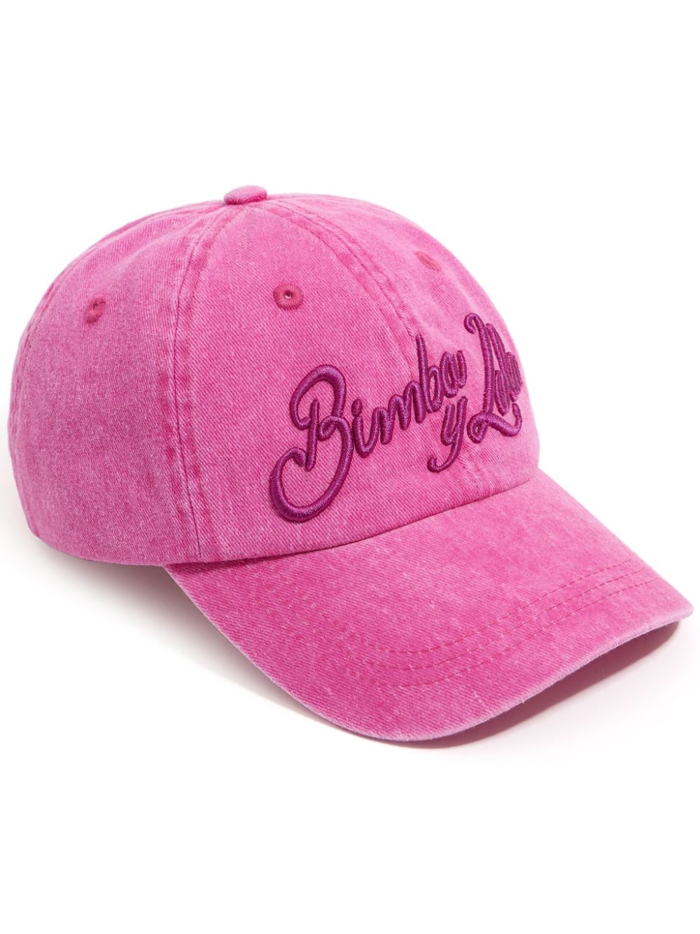 logo-embroidered cap