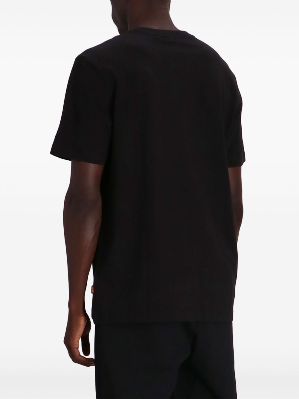 Shop Hugo Boss Mineral T-shirt In Black