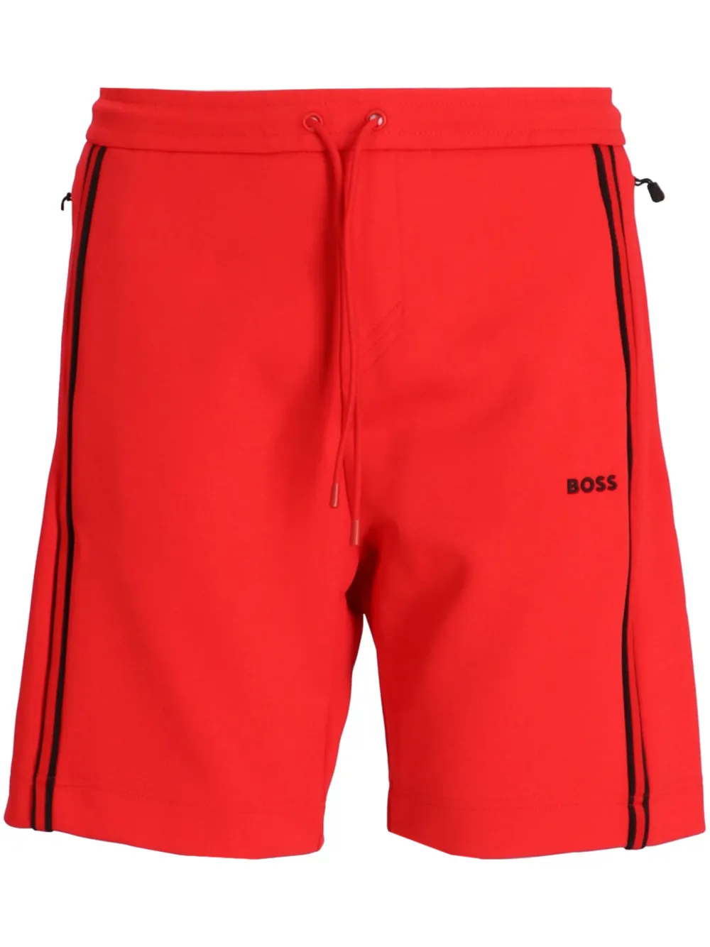 BOSS logo-print track shorts – Red BOSS logo-print track shorts – Red