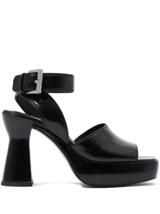 【BIMBA Y LOLA】レザーサンダル Bimba y Lola レザーサンダル | ブラック | FARFETCH JP