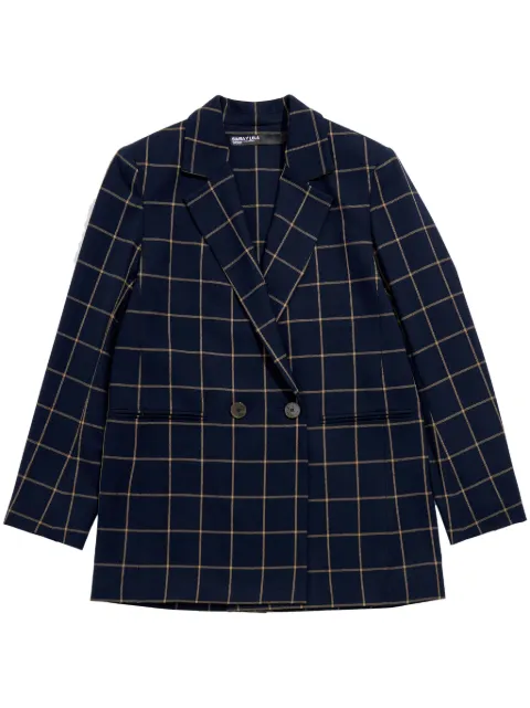 Bimba y Lola check-print tailored blazer