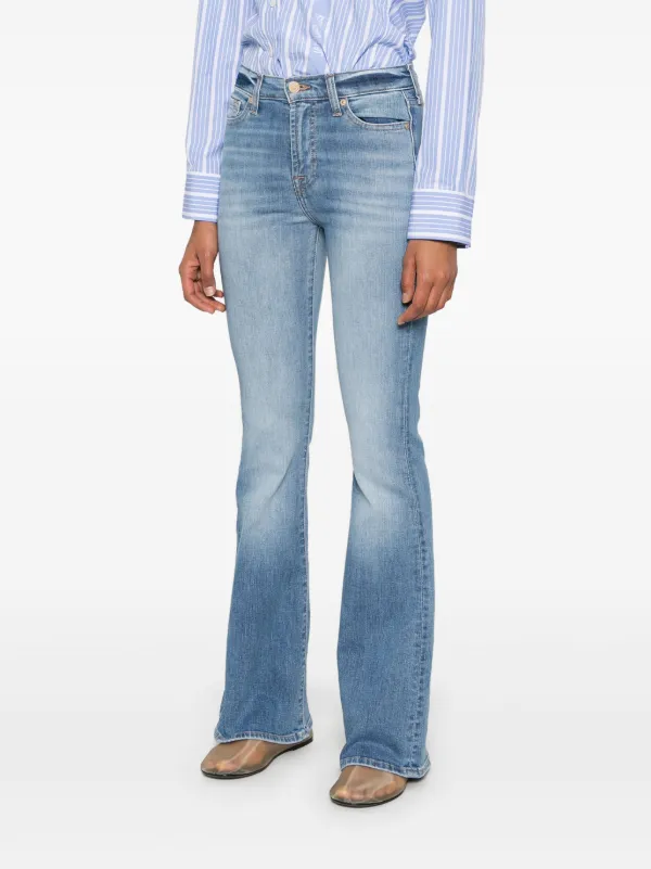 デニム・ジーパン 7 For All Mankind Stretch denim HW Ali jeans Slim Illusion High Waist Ali in Tried & True | 7 For All Mankind