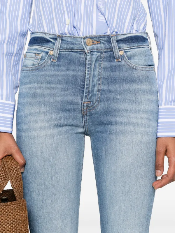 7 For All Mankind Ali ジーンズ | ブルー | FARFETCH JP