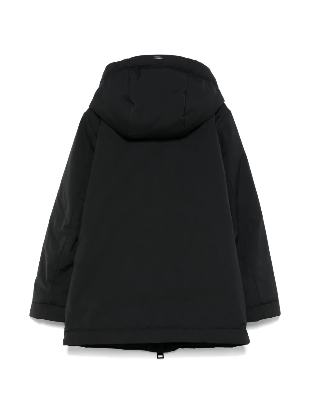 Herno Kids Jas met capuchon - Zwart