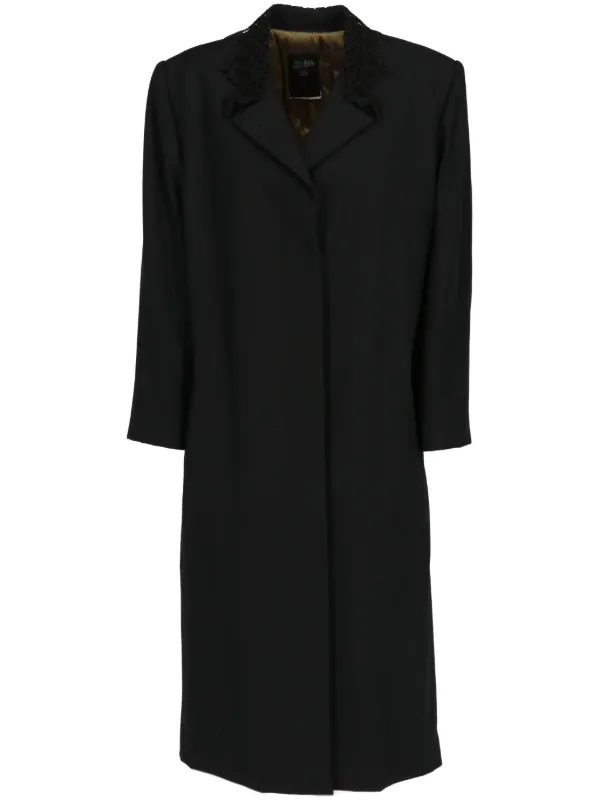 Jean Paul Gaultier Pre-Owned 1990s ウールコート | ブラック 
