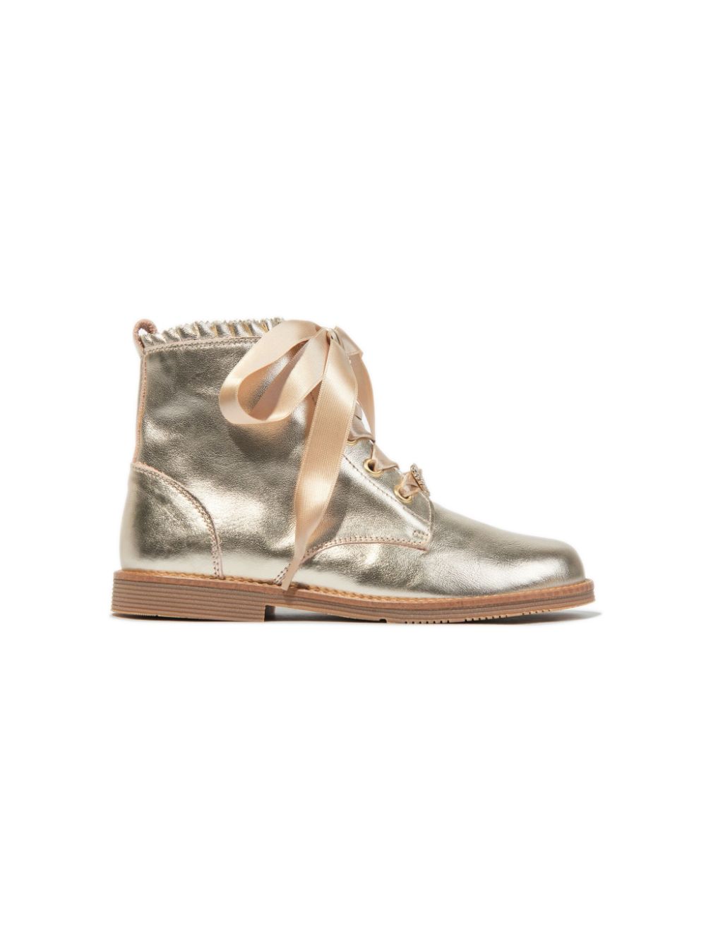 ANDANINES lace-up ankle boots - Goud