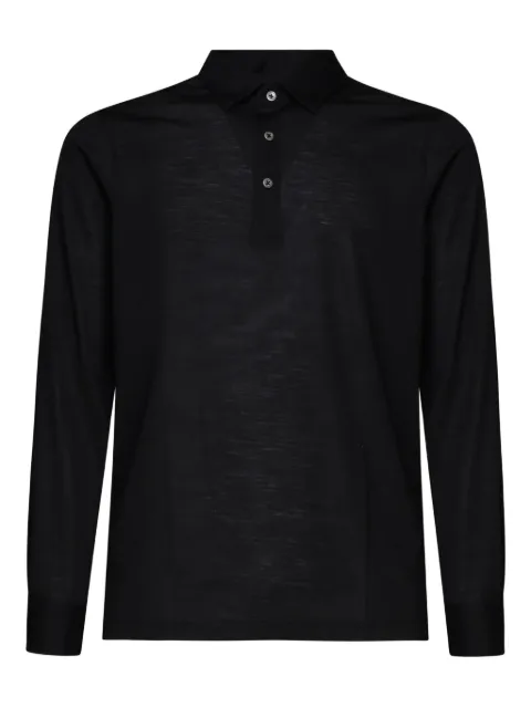 Giuliano Galiano long-sleeved polo shirt