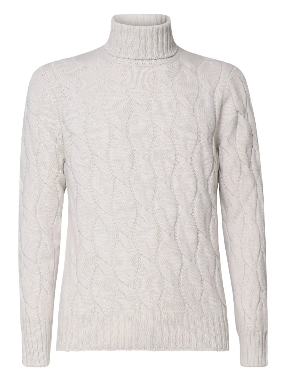 Giuliano Galiano cable-knit turtleneck sweater | White | Image 1