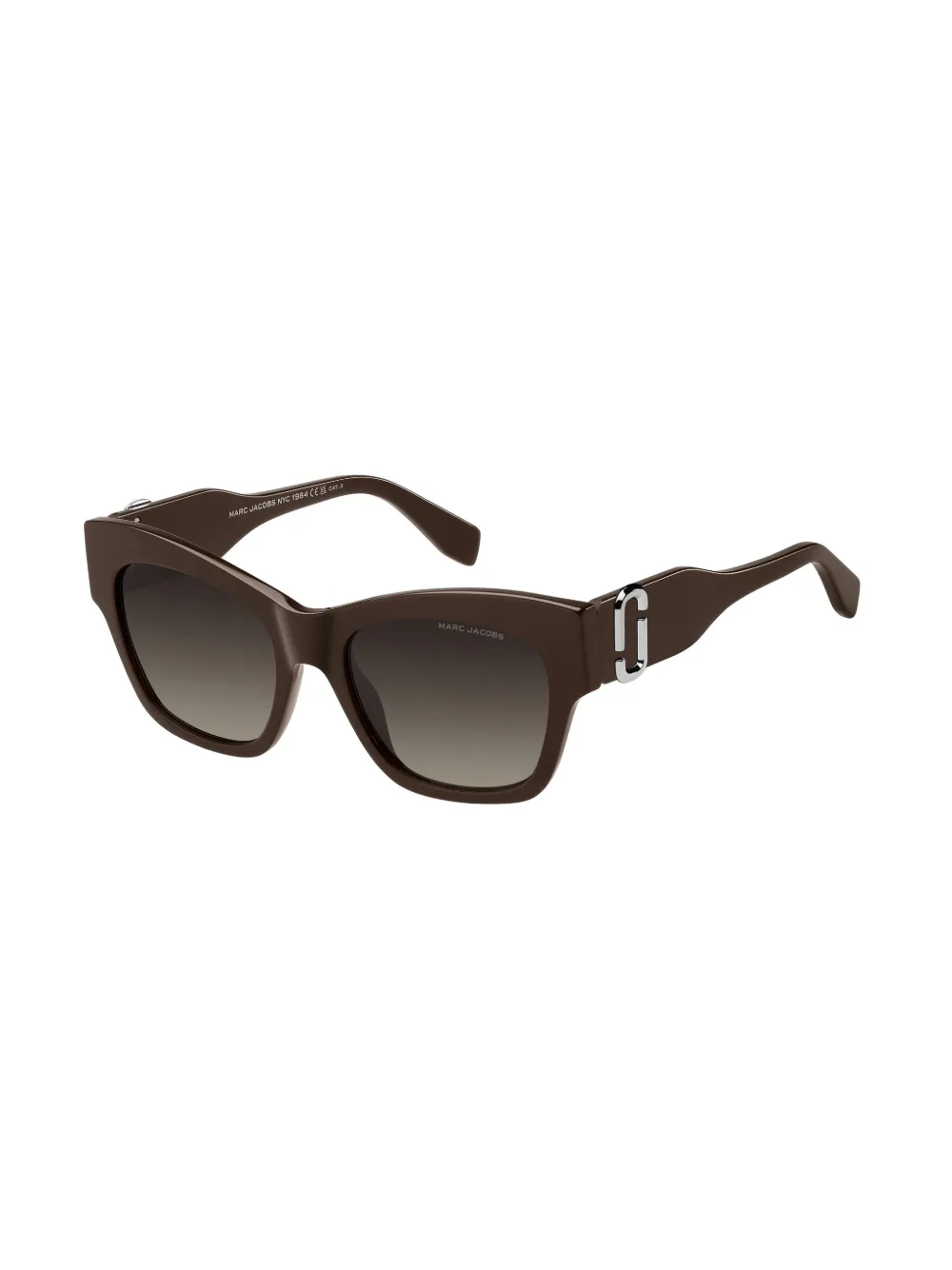 Marc Jacobs Eyewear Zonnebril met cat-eye montuur Bruin