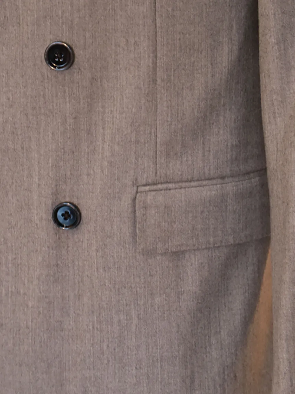 Lardini Pak met dubbele rij knopen Bruin