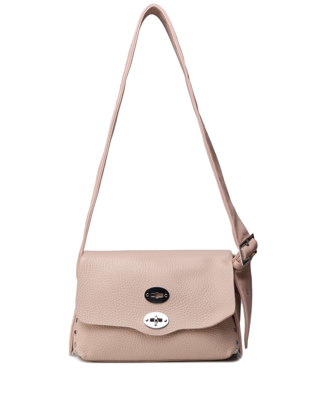 Zanellato Leather Shoulder Bag In Pink