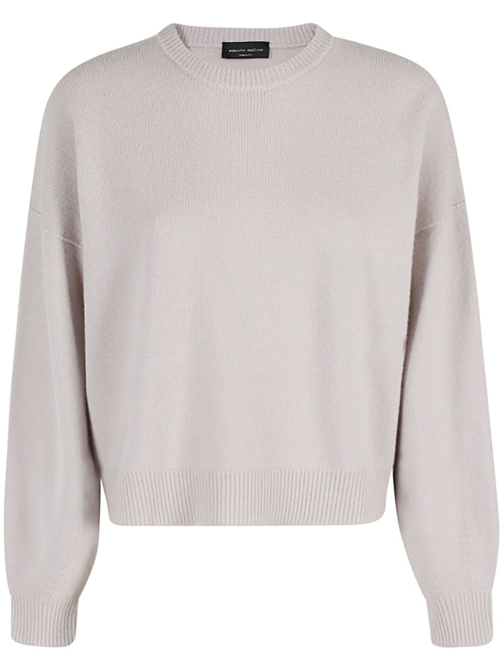 Roberto Collina Wool Sweater In Grey