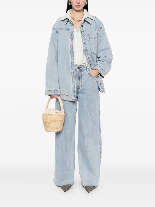 Aje Jean Aura | Bleu | FARFETCH FR