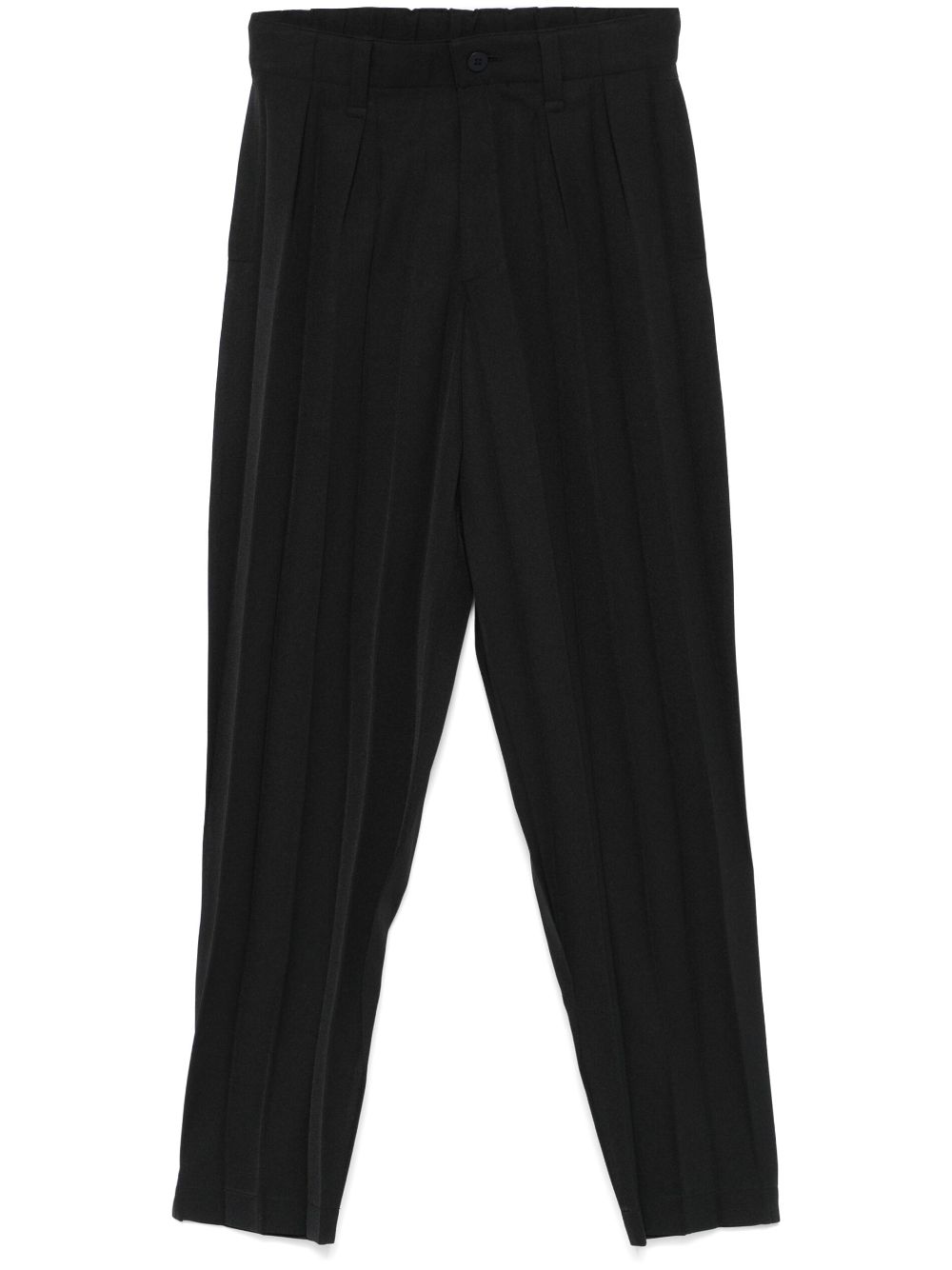 Homme Plissé Issey Miyake Edge Ensemble trousers - Black