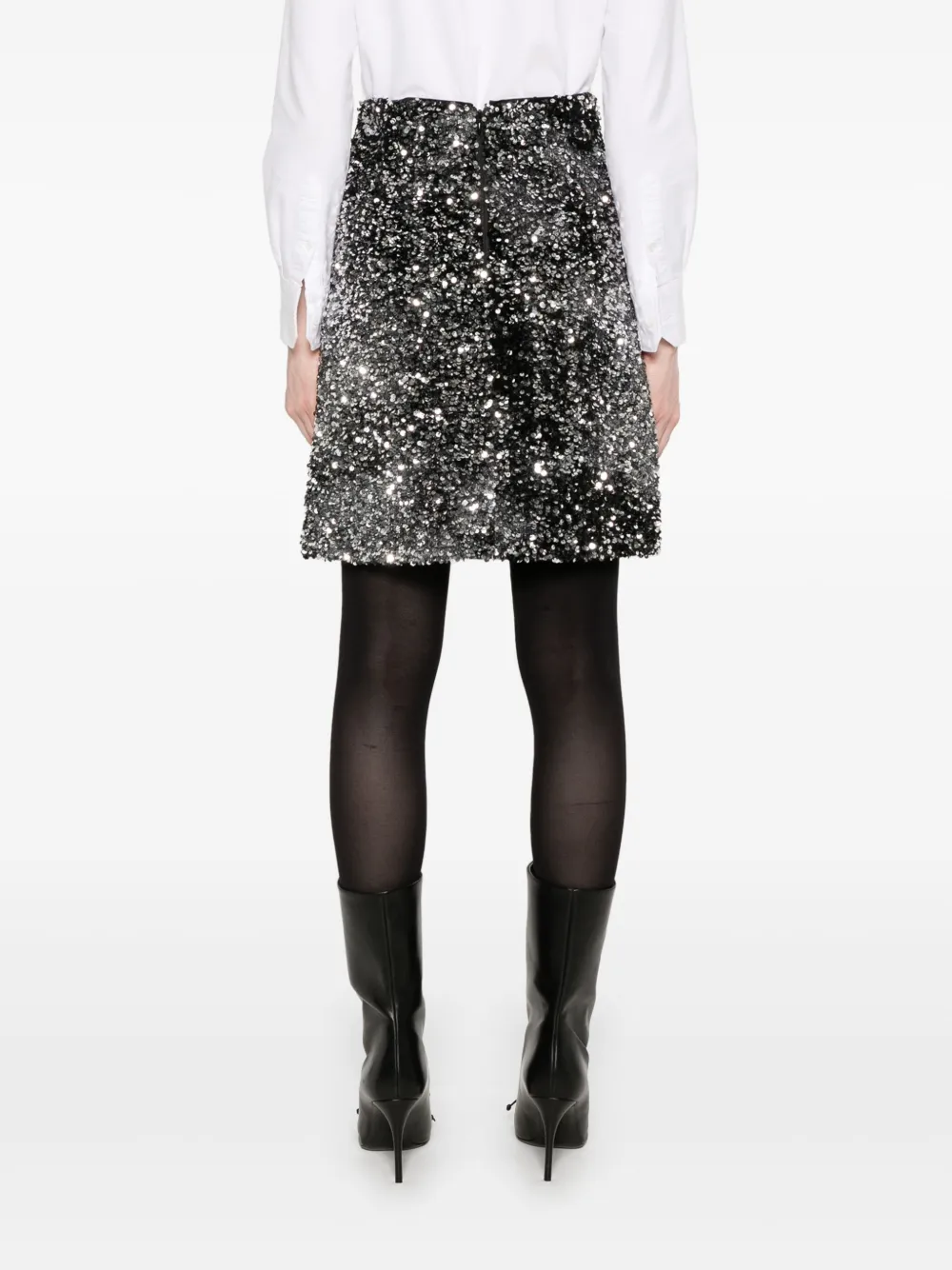 Weekend Max Mara Uvetta Mini Skirt In Black