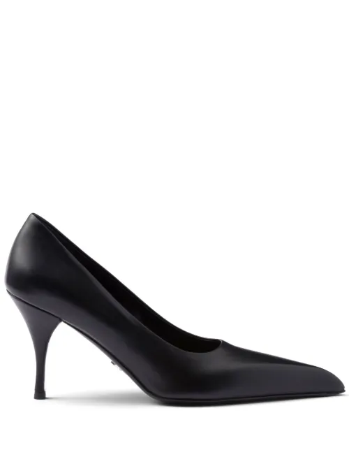 Escarpins en cuir 85 mm - Prada - Modalova