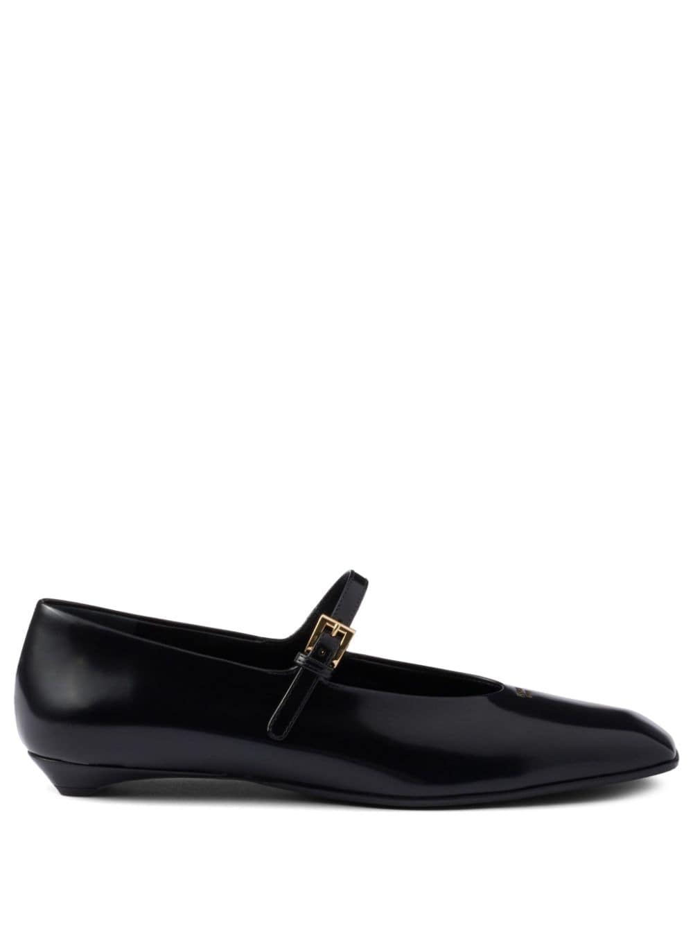 Prada Mary Jane ballerina shoes – Black