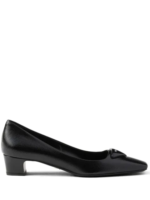 Prada Pumps aus Saffiano-Leder 35mm