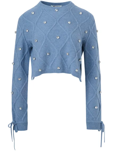 Ports 1961 crystal-embellished jumper