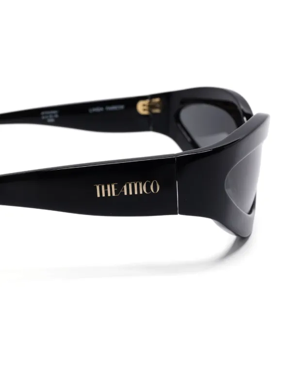 The Attico x Linda Farrow Ida Sunglasses | Black | FARFETCH JO