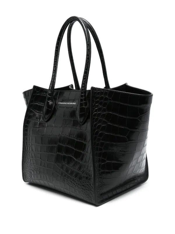 Ermanno Scervino 黒 レザーバッグ Ermanno Scervino 黒 レザーバッグ