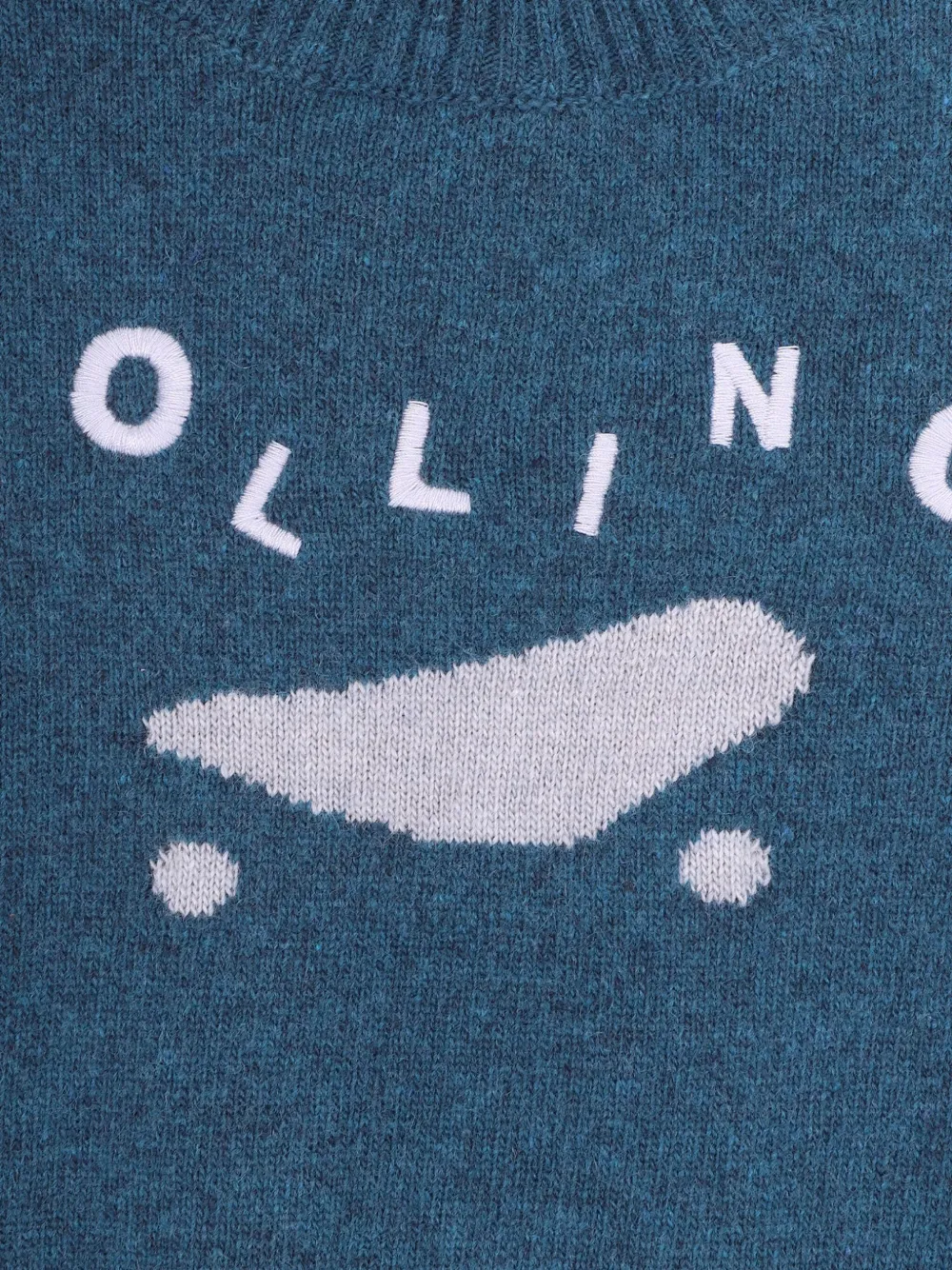 Knot Rolling trui Blauw