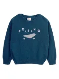 Knot Rolling sweater - Blue
