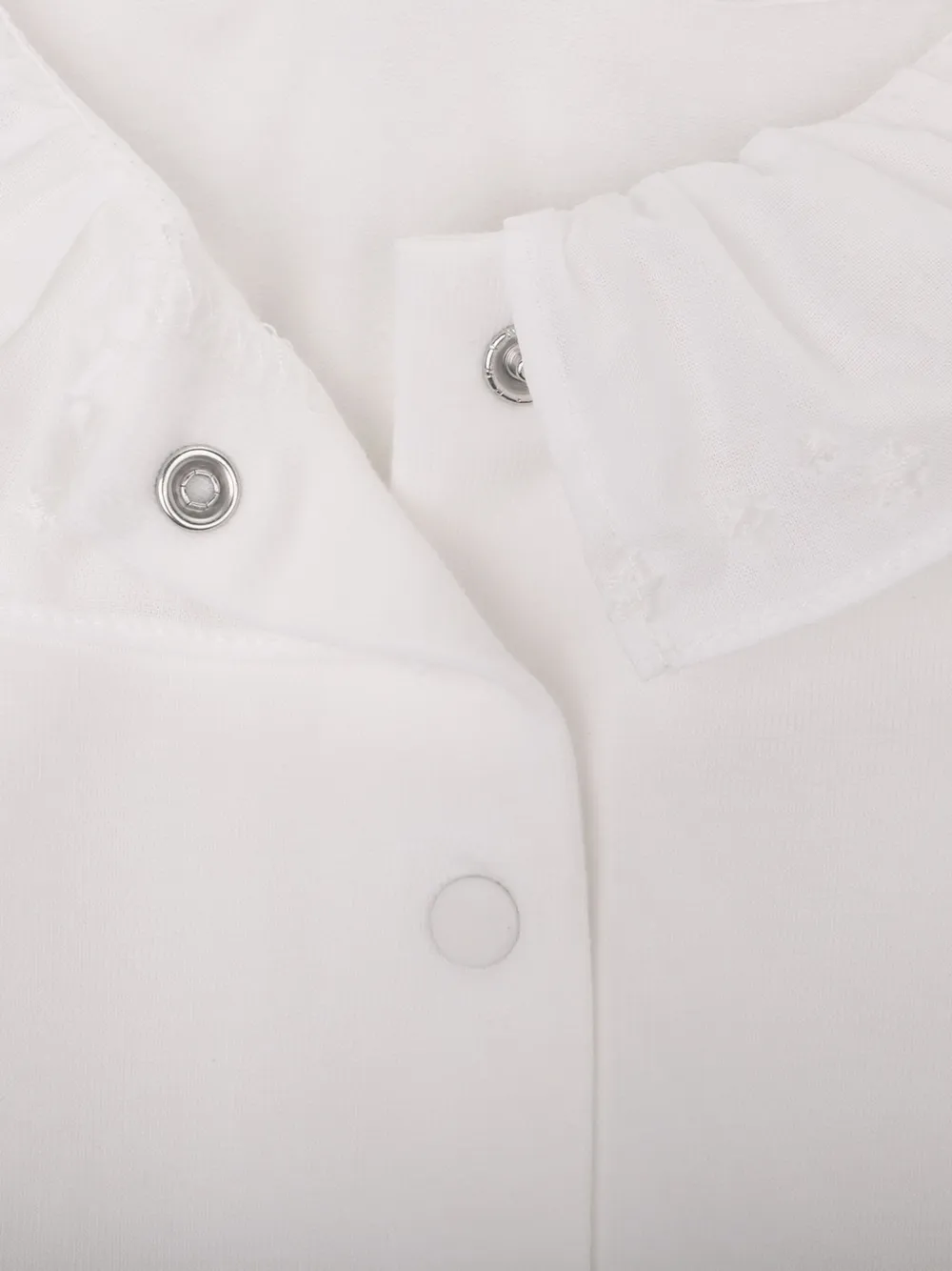 Knot Romper met sterren Wit