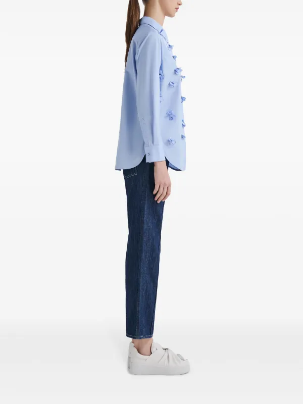 トップス pompom Ports 1961 Allover Pompom Shirt | Blue | FARFETCH ZA