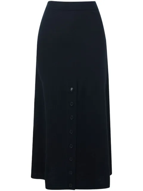 Ports 1961 falda midi con botones