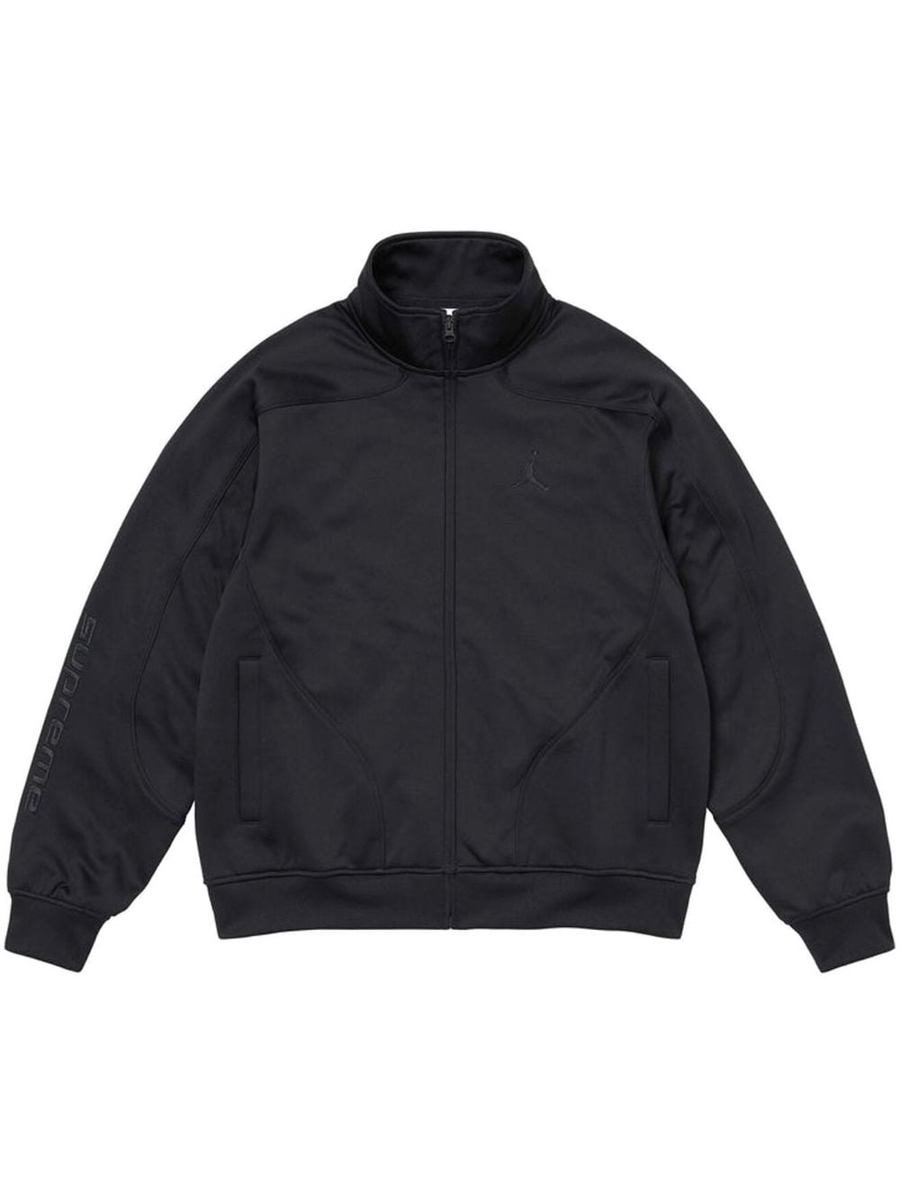 Supreme x Jordan Tricot Track Jacket Black FARFETCH UK