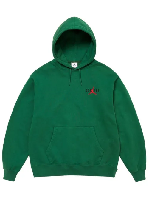 Supreme x Jordan hoodie - Vert - Supreme - Modalova
