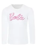 Monnalisa x Barbie long-sleeve T-shirt - White