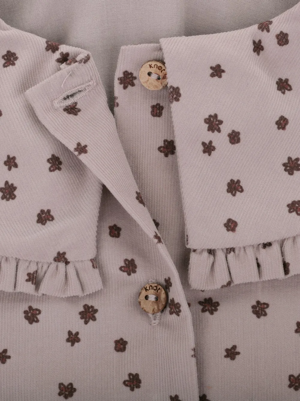 Knot Peggy jurk Bruin