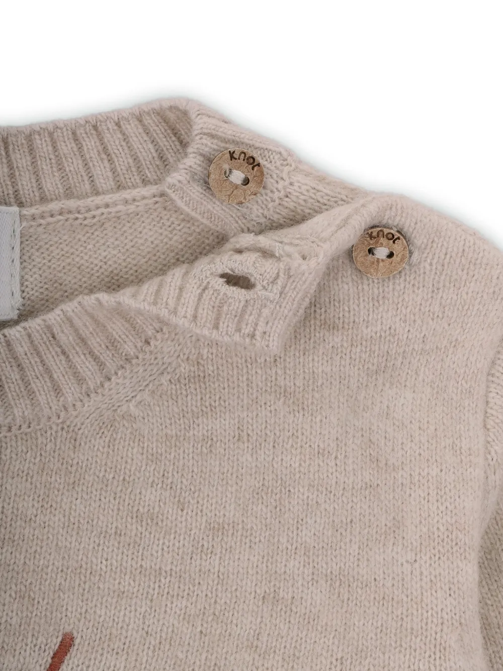 Shop Knot Ladybird Sweater In Brown