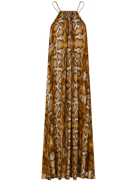 Lenny Niemeyer Vestido midi com estampa