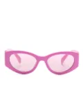 Gucci Eyewear oval-frame sunglasses - Pink