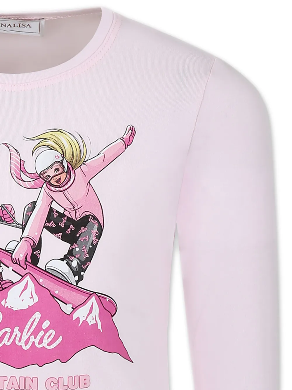 Monnalisa x Barbie T-shirt met lange mouwen Roze