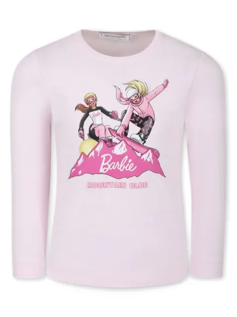 Monnalisa x Barbie long-sleeve T-shirt 
