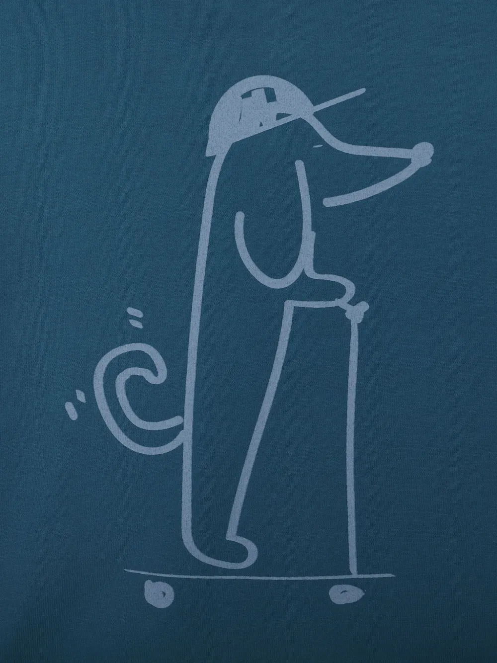 Knot Radical Dog T-shirt Blauw