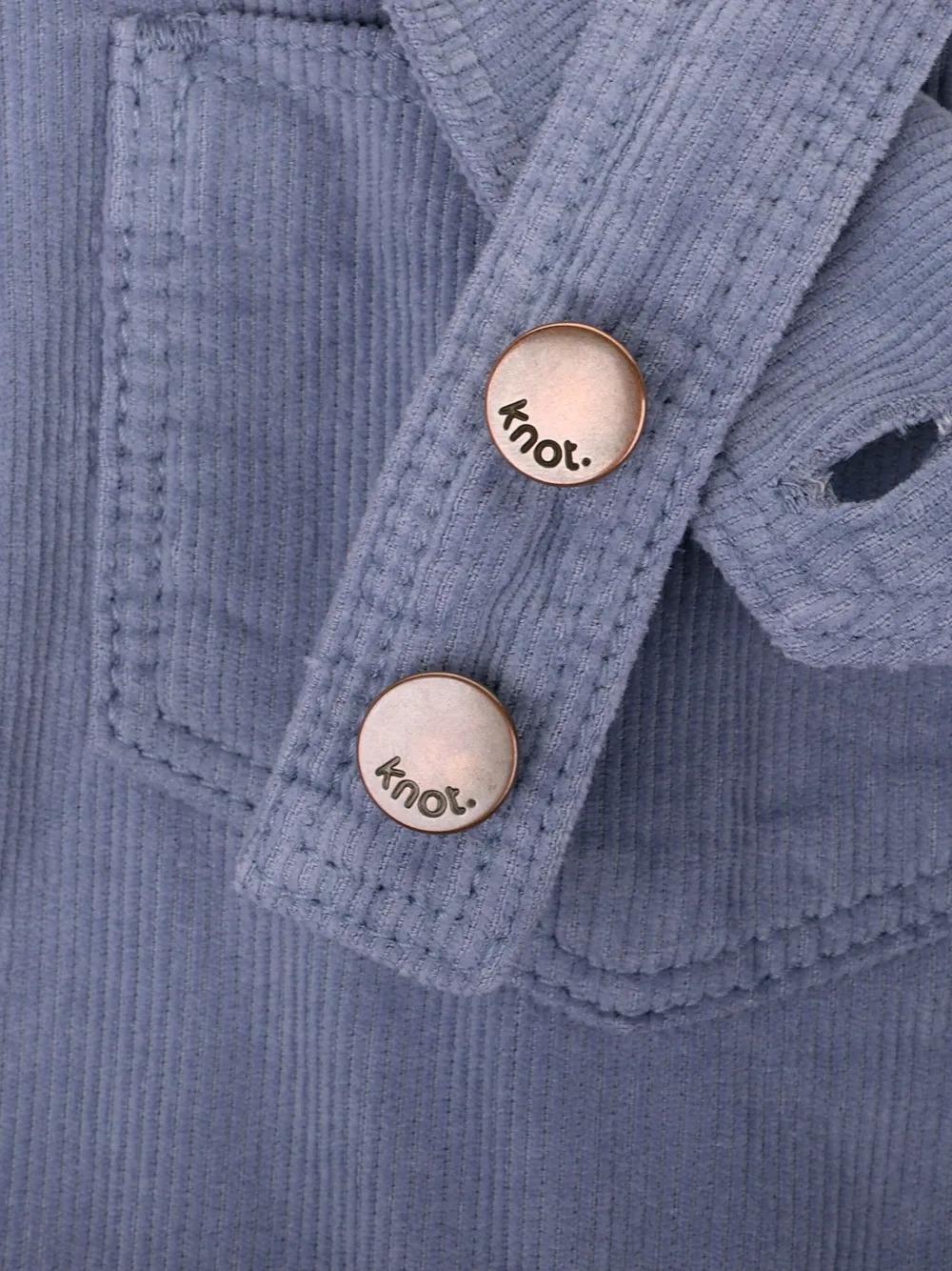 Knot Shawn tuinbroek Blauw