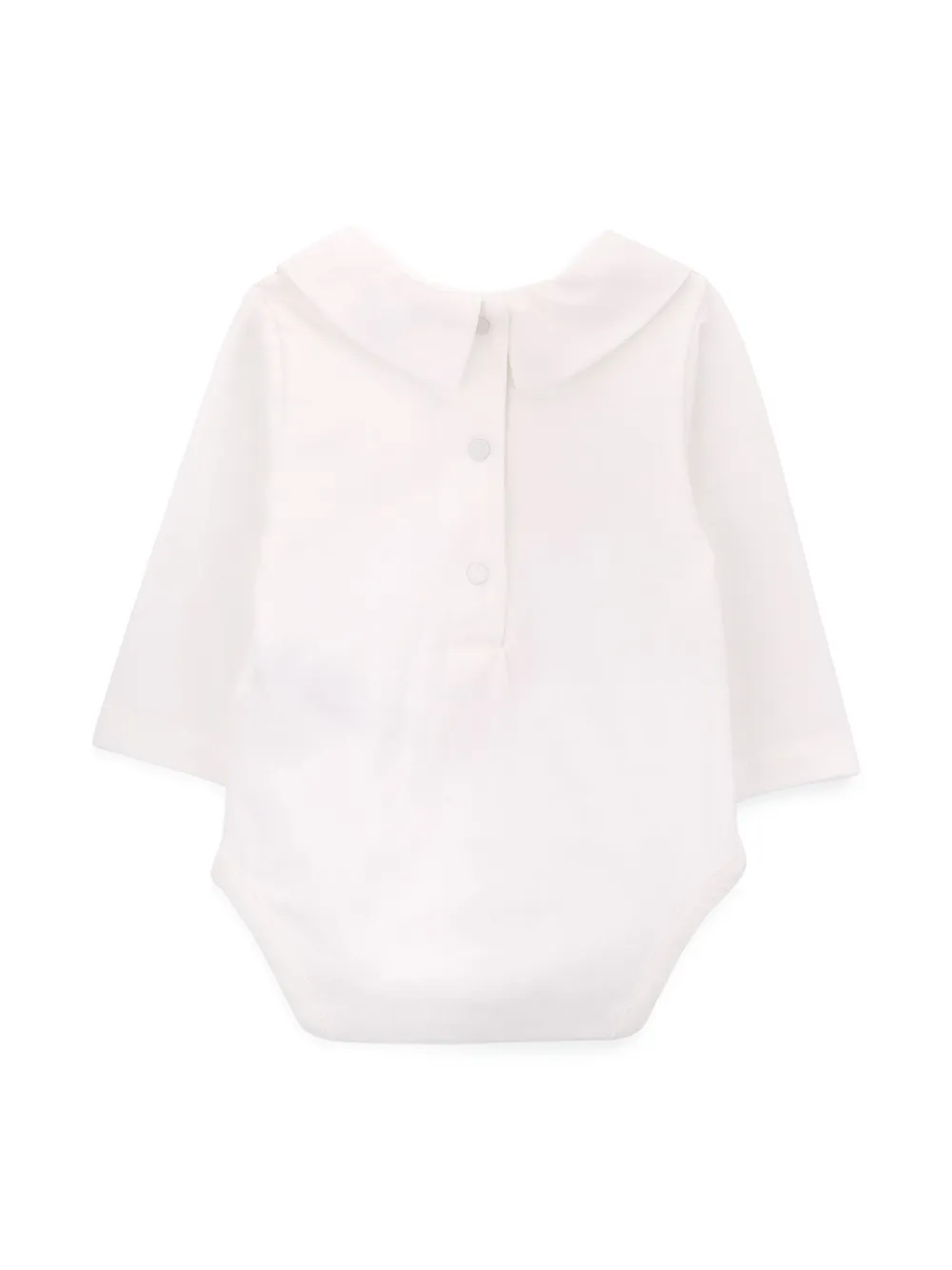 Knot peter pan-collar body - Wit