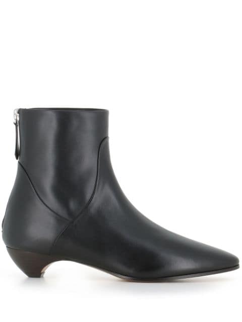 leather ankle boots