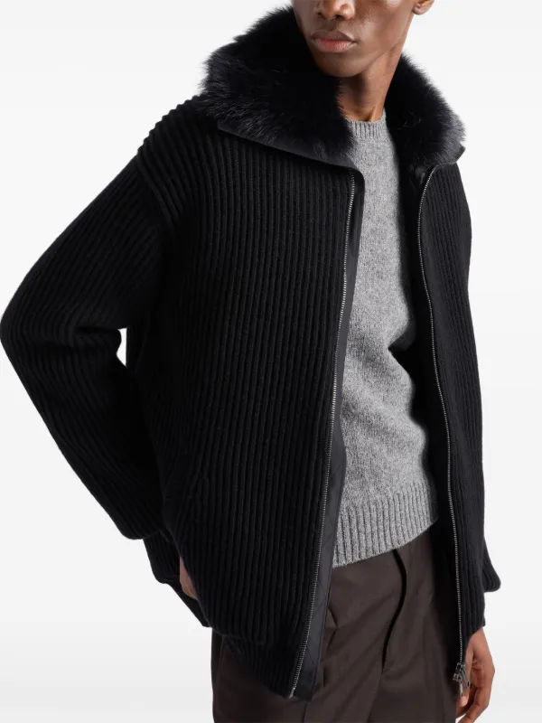 【mKm】PRADA fur knit cardigan 25961281_55877482_600.jpg